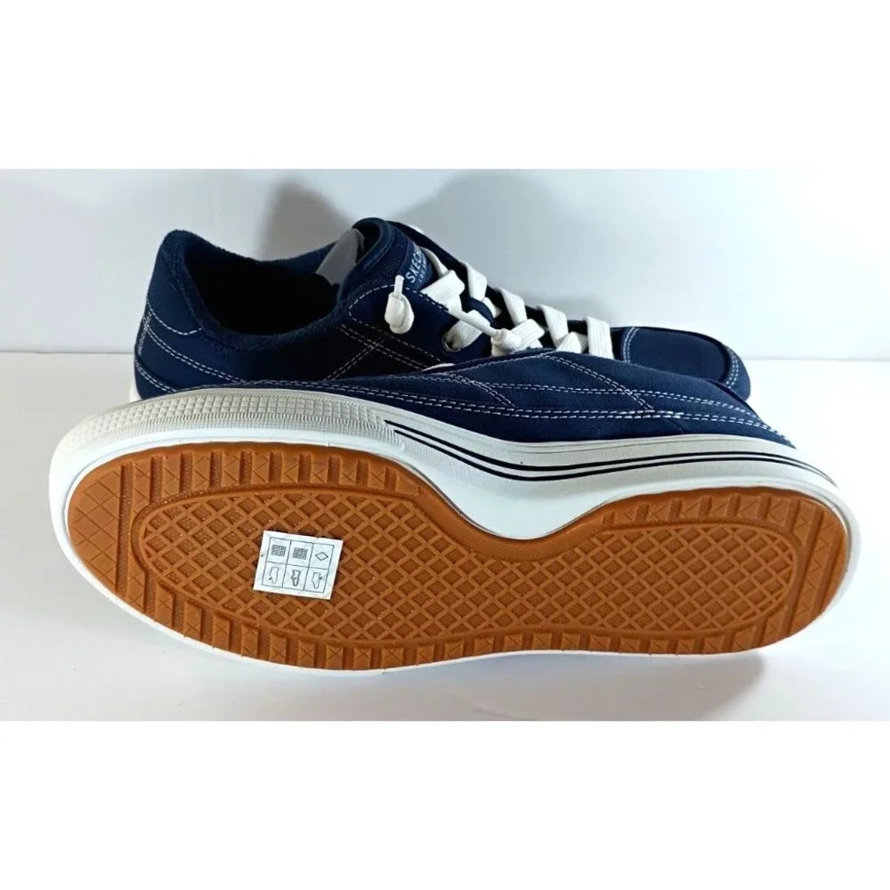 Skechers Arch Fit Arcata Slip On Sneakers Navy Women's Size 7 Arch Support